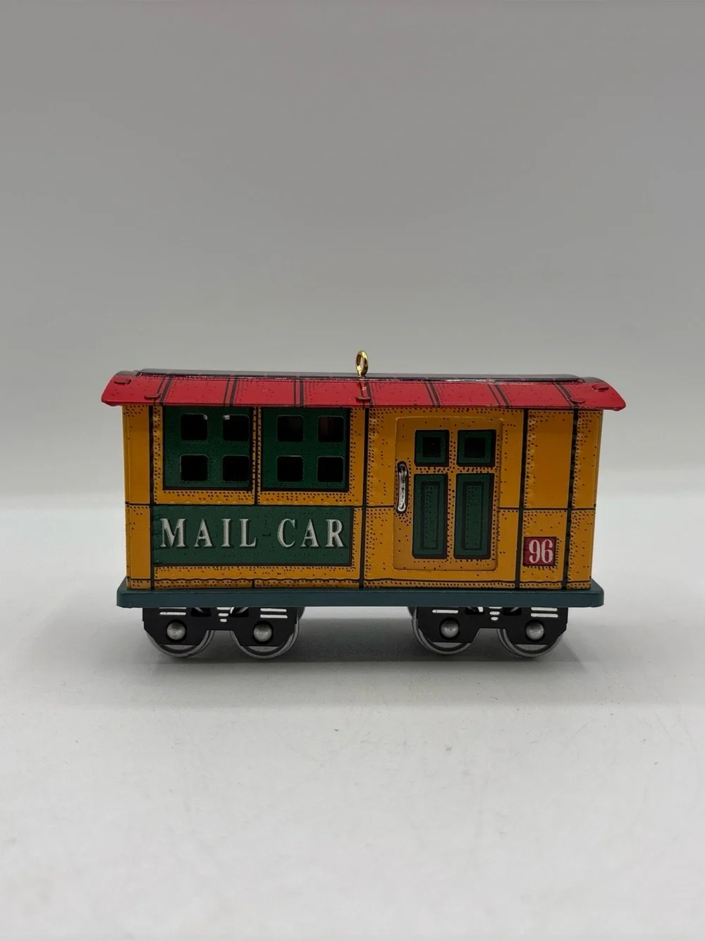 Hallmark Keepsake Ornament 1996 Vintage Yuletide Central 3rd In The Yuletide Ser